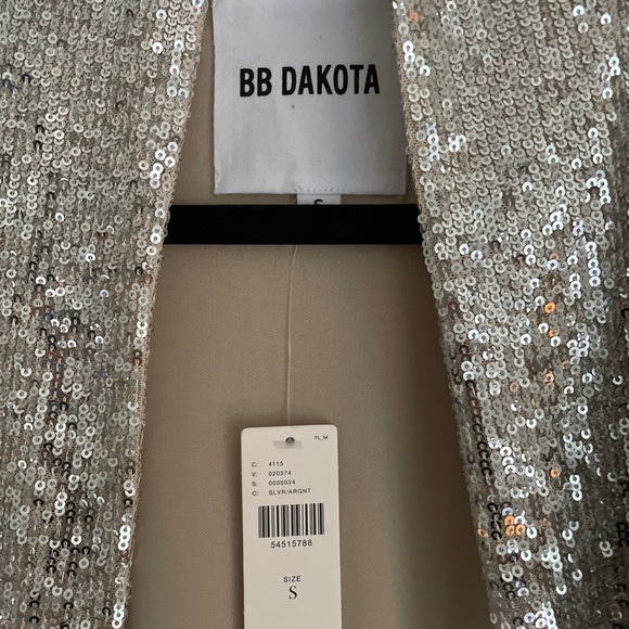 ♥️ SOLD ♥️ NWT Anthropologie Sequin Duster Jacket - S - Picture 6 of 7